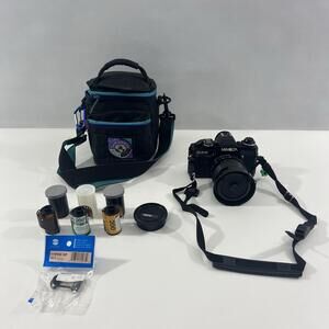 Minolta X-570 SLR 35mm Film Camera Vintage W/ Film Read Description